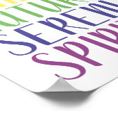 Leben Heilung Sonnenlicht Natur Heiterkeit Geist Poster (Ecke)