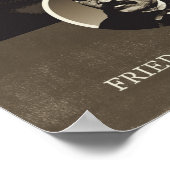 Leben heißt leiden, überleben heißt etwas finden poster (Ecke)