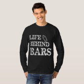 Leben hinter Bars Funny Bartending Mixologin Barte T-Shirt (Vorne ganz)