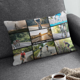 Leben hinter Bars Persönliche Bilder Fahrradfreund Dekokissen