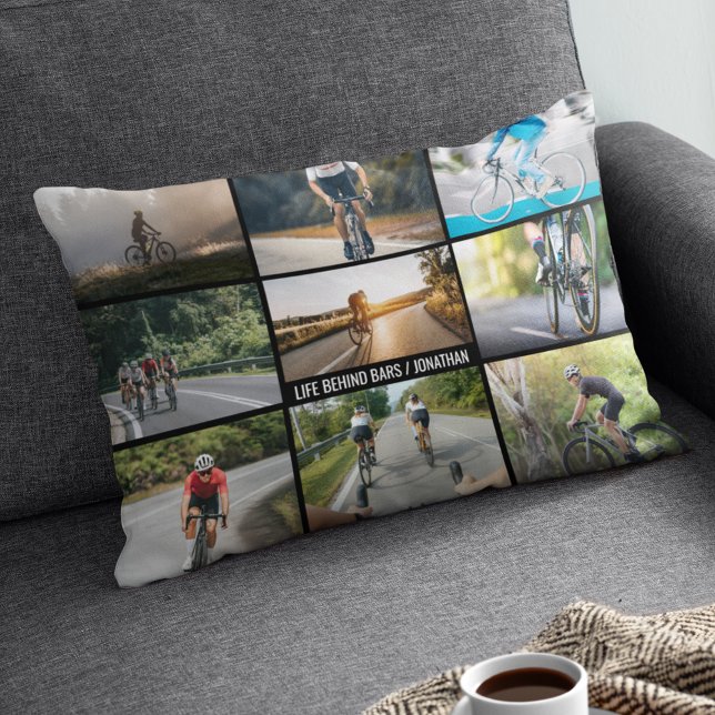 Leben hinter Bars Persönliche Bilder Fahrradfreund Dekokissen (Von Creator hochgeladen)