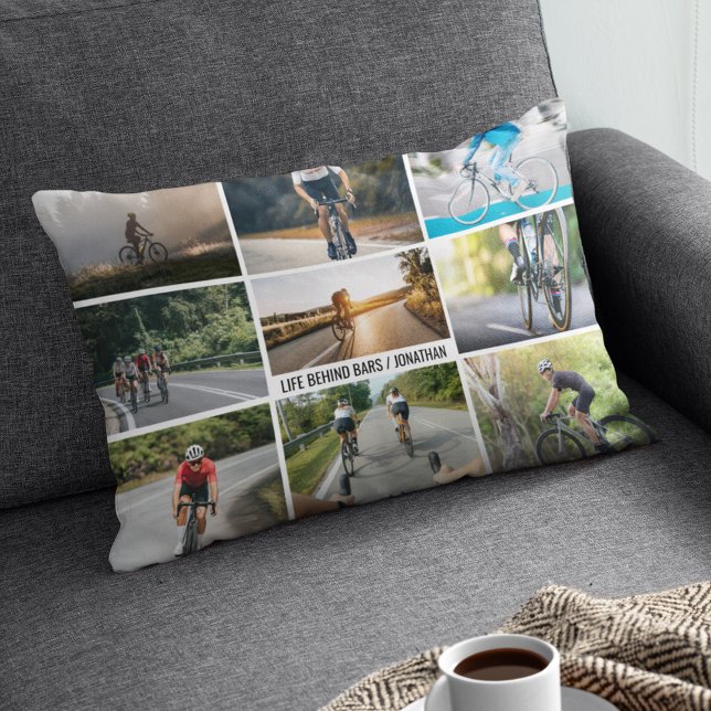 Leben hinter Bars Persönliche Bilder Fahrradfreund Dekokissen (Von Creator hochgeladen)