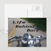 Leben hinter Bars Postkarte (Vorne/Hinten)