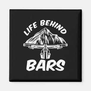 Leben hinter Rs Mountainbike Radfahren Radsportler Magnet