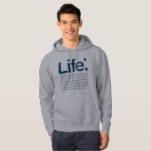 Leben* Hoodie (Vorne ganz)