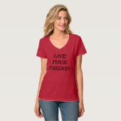 Leben Ihr Passsion T - Shirt (Vorderseite Vollansicht)