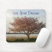 Leben Ihre Träume Mousepad (Mit Mouse)
