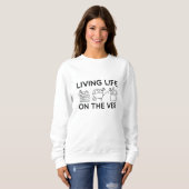 Leben im Alter Sweatshirt (Vorne ganz)