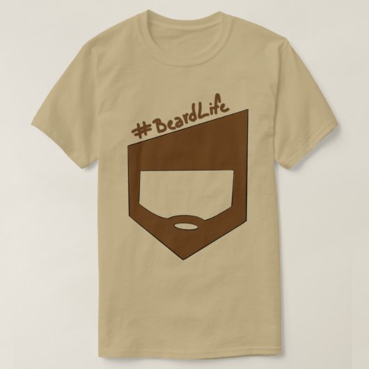 Leben im Bart 26 T-Shirt (Design vorne)