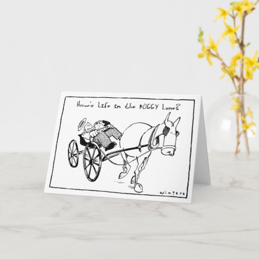 Leben im Buggy-Weg Karte (Gelbe Blume)