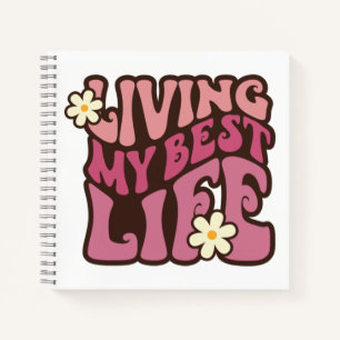 Leben im Daisy Journal Notizblock