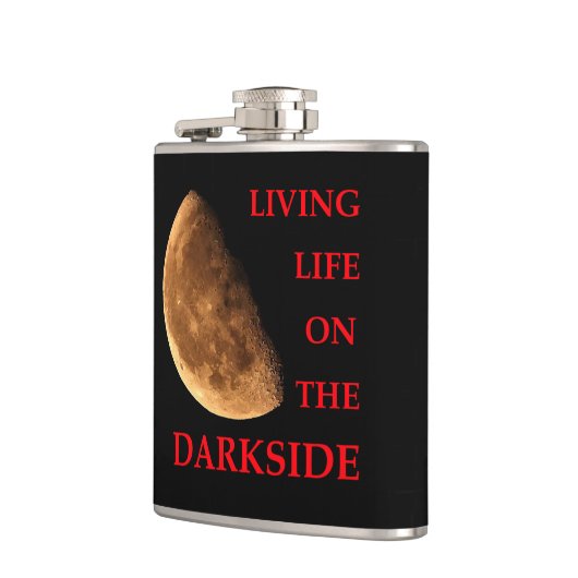 Leben im Dunkeln Flachmann (Links)