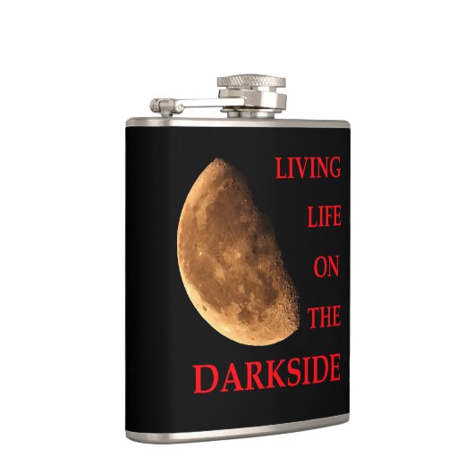 Leben im Dunkeln Flachmann (Rechts)