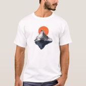 Leben im Freien, Wandergebiete T-Shirt (Vorderseite)