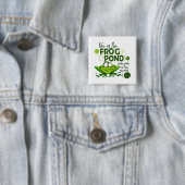 Leben im Froschteich Button (Beispiel)