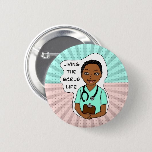 Leben im Krub | Krankenpfleger, Betreuer, Doktor Button (Vorne & Hinten)