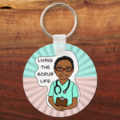 Leben im Krub | Krankenpfleger, Betreuer, Doktor Schlüsselanhänger (Vorderseite)