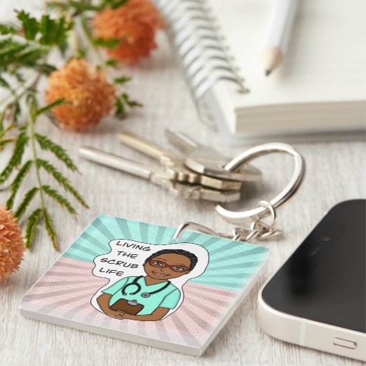 Leben im Krub | Krankenpfleger, Betreuer, Doktor Schlüsselanhänger (Vorderseite rechts)