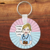 Leben im Krub | Krankenpfleger, Betreuer, Doktor Schlüsselanhänger (Vorderseite)