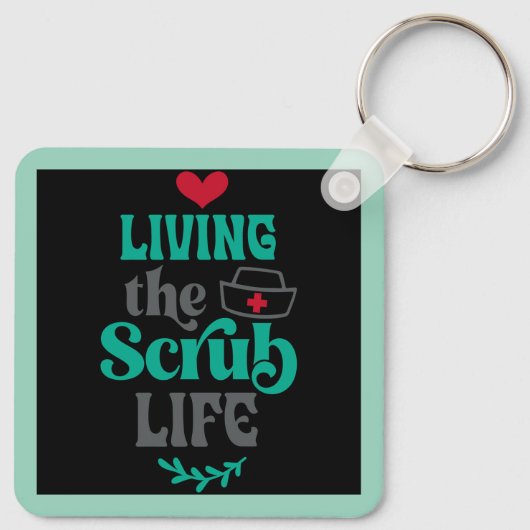 Leben im Krub Schlüsselanhänger (Rückseite)