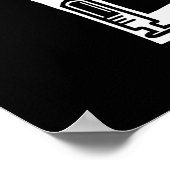 Leben im Krub - Stethoskop-Geschenk Poster (Ecke)