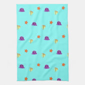 Leben im Meer Geschirrtuch (Vertikal)