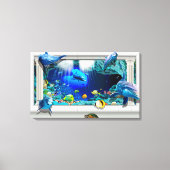 Leben im Meer Leinwanddruck (Vorderseite)