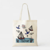 Leben im Meer Tragetasche (Rückseite)