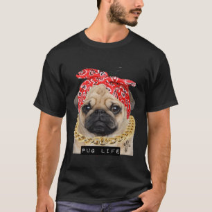 Leben im Mops Essenzieller T - Shirt 320