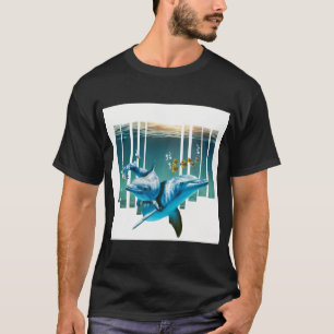 Leben im Ozean in der Perspektive T-Shirt