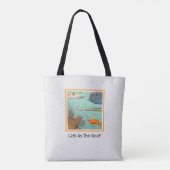 Leben im Riff Tote Bag Tasche (Rückseite)