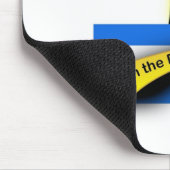 Leben im Schlag Mousepad (Ecke)