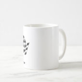 Leben im schmutzigen Leben Kaffeetasse (VorderseiteRechts)