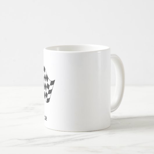 Leben im schmutzigen Leben Kaffeetasse (VorderseiteRechts)