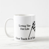 Leben im schmutzigen Leben Kaffeetasse (Links)