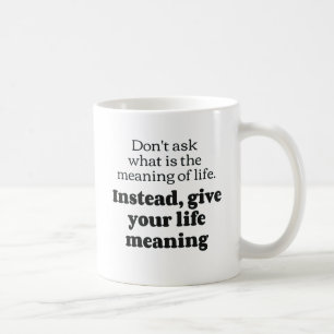 Leben im Sinne bf Kaffeetasse