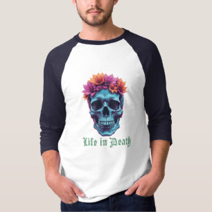 Leben im Tod, Blühen in Blau T-Shirt