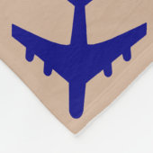 Leben im Traum Fleece Blanket (Ecke)