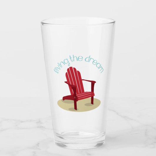 Leben im Traum Glas (Vorderseite)