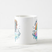 Leben im Traum - Skelett Kaffeetasse (Mittel)