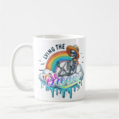 Leben im Traum - Skelett Kaffeetasse (Links)