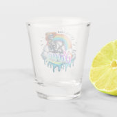 Leben im Traum - Skelett Schnapsglas (Rückseite)