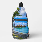 Leben im Wasser Crossbody Bag (Vorderseite)