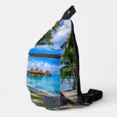Leben im Wasser Crossbody Bag (Rechte Ecke)
