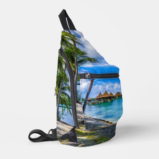 Leben im Wasser Crossbody Bag (Linke Seite)