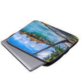 Leben im Wasser Laptopschutzhülle (Vorne Knopf)