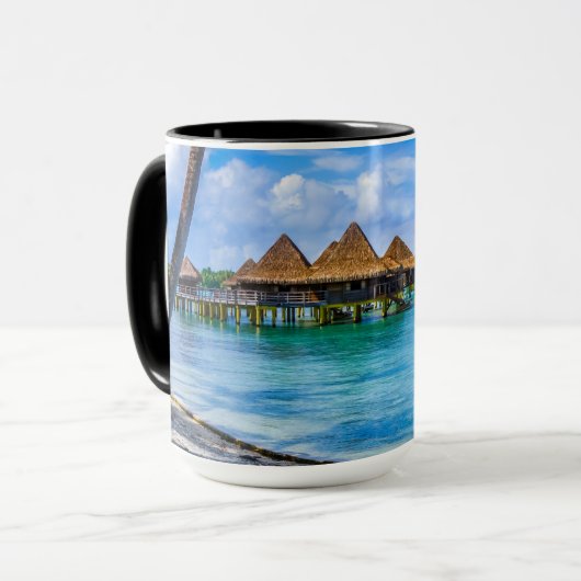 Leben im Wasser Tasse (Vorderseite Links)