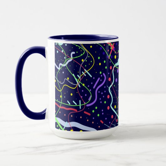 Leben im Weltraum Tasse (Links)