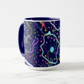 Leben im Weltraum Tasse (Vorderseite Links)