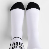 Leben immer genießen socken (Oben)